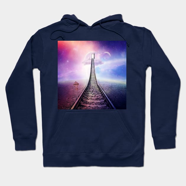 railroad to heaven Hoodie by psychoshadow